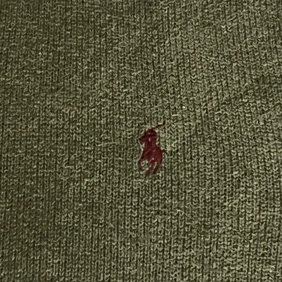 Ralph Lauren green sweater EUC - Picture 6 of 8